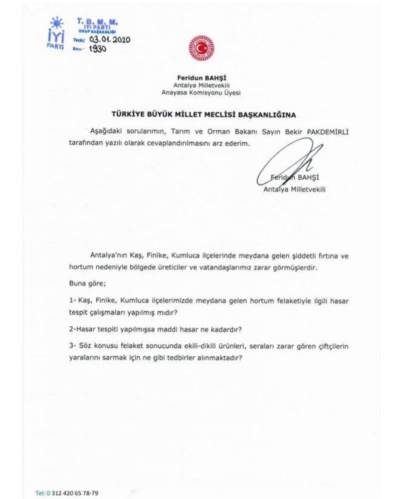 Milletvekili Bahşi